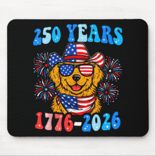 250 Jahre Golden Retriever 1776-2026 250. Jubiläum Mousepad
