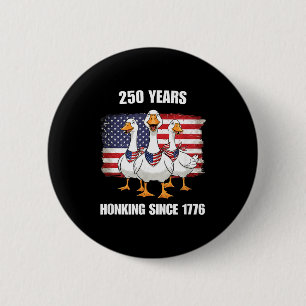 250 Jahre Hupen seit 1776 Kunstwerk Button