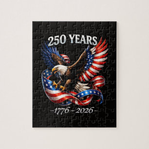 250 Jahre Jubiläum Adler Amerikanische Flagge