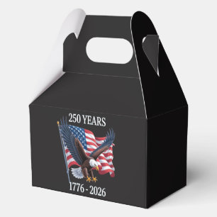 250 Jahre Jubiläum USA Amerikanische Flagge 1776-2 Geschenkschachtel
