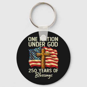 250 Jahre Segnung der christlichen Nation USA 250. Schlüsselanhänger