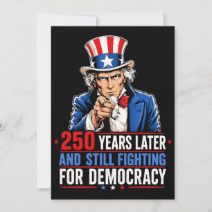 250 Jahre später und immer noch für die Demokratie Einladung