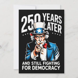 250 Jahre später und immer noch für die Demokratie Einladung