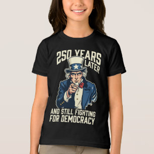 250 Jahre später und immer noch für die Demokratie Tri-Blend Shirt