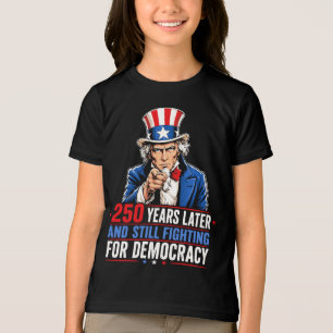 250 Jahre später und immer noch für die Demokratie Tri-Blend Shirt