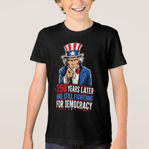 250 Jahre später und immer noch für die Demokratie Tri-Blend Shirt