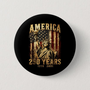 250 Jahre Statue der Freiheit 250. Jubiläum 4.  Button
