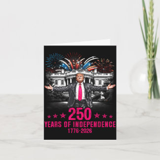 250 Jahre Unabhängigkeit Amerikanische Flagge 250. Karte