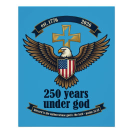 250 Jahre unter Gott Poster