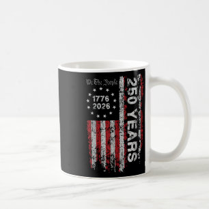 250 Jahre US-Flagge 4. Juli Unabhängigkeit Kaffeetasse