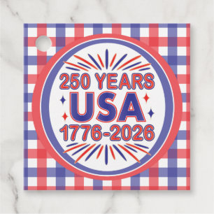 250 Jahre USA 1776-2026 Halbjahr Geschenkanhänger