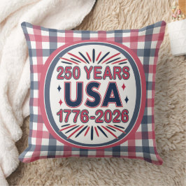 250 Jahre USA | 1776-2026 Halbjahr Kissen