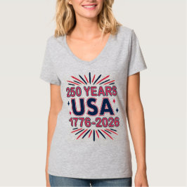 250 Jahre USA | 1776-2026 Halbjahr T-Shirt