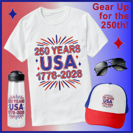 250 Jahre USA | 1776-2026 Halbjahr T-Shirt
