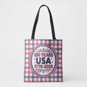 250 Jahre USA   1776-2026 Halbjahr Tasche