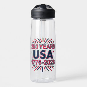 250 Jahre USA 1776-2026 Halbjahr Trinkflasche