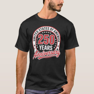 250 Jahre USA-Jubiläum T-Shirt