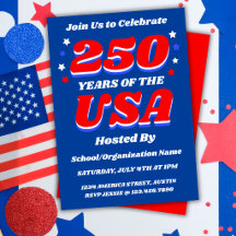 250 Jahre USA-Party Anpassbar Patriotisch