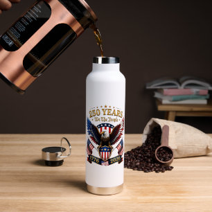 250 Jahre We The People Adler Trinkflasche