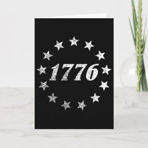 250-Jahres-Jubiläum-Flagge der USA 1776 Wir sind d Karte