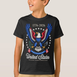 250. Jahrestag Amerikanisch Patriotisch T-Shirt