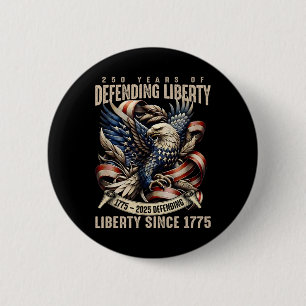 250. Jahrestag der amerikanischen Armee Verteidigu Button