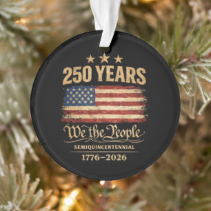 250. Jahrestag Ornament