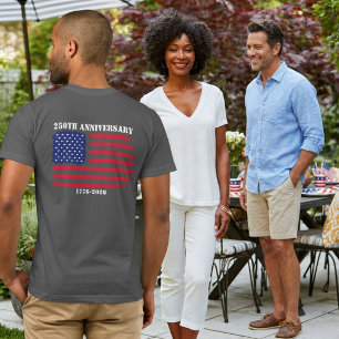 250. Jahrestag US-Flagge-Jet-Jagdflugzeuge T-Shirt