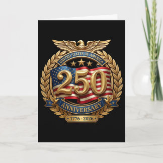 250 Jahrestag USA 250. Unabhängigkeitstag Amerika Karte
