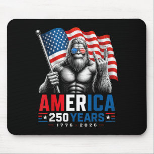 250 Jahrestag USA Bigfoot Amerika 250 Jahre 4. Mousepad