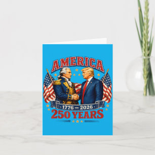 250. Jahrestag USA Gründungsvater Präsident Karte