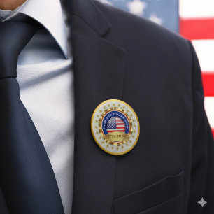 250. Jahrestag USA Patriotisch 1776–2026 Button