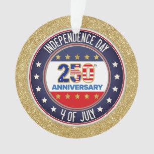 250. Jahrestag USA Patriotisch 1776–2026 Ornament