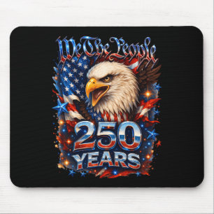 250 Jahrestag USA Patriotischer Adler 250. Unabhän Mousepad