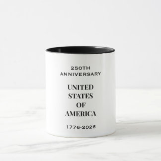 250. Jubiläum 1776–2026 – USA Premium Feuerzeug Tasse