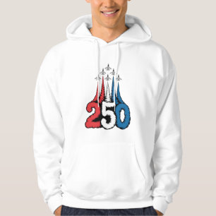 250. Jubiläum 4. Juli Jet Patriotisch Hoodie