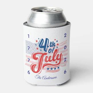 250. Jubiläum 4. Juli USA  Dosenkühler