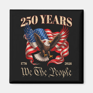 250. Jubiläum Amerika-Flagge 250 Jahre 4. Magnet