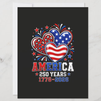 250. Jubiläum Amerika Flagge Herz 250 Jahr Frau