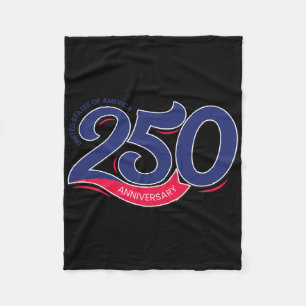 250. Jubiläum Amerika Semiquincentennial USA Fleecedecke