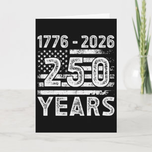 250. Jubiläum Amerikanische Flagge 4. Juli USA 25 Karte