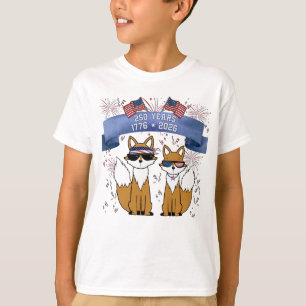 250. Jubiläum Cool Foxes T-Shirt