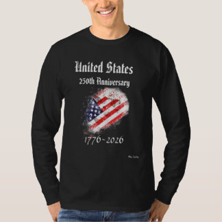 250. Jubiläum der USA T-Shirt