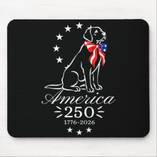 250. Jubiläum Labrador Retriever Amerika 250 Mousepad