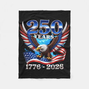 250. Jubiläum US-Patriotisch _1 Fleecedecke