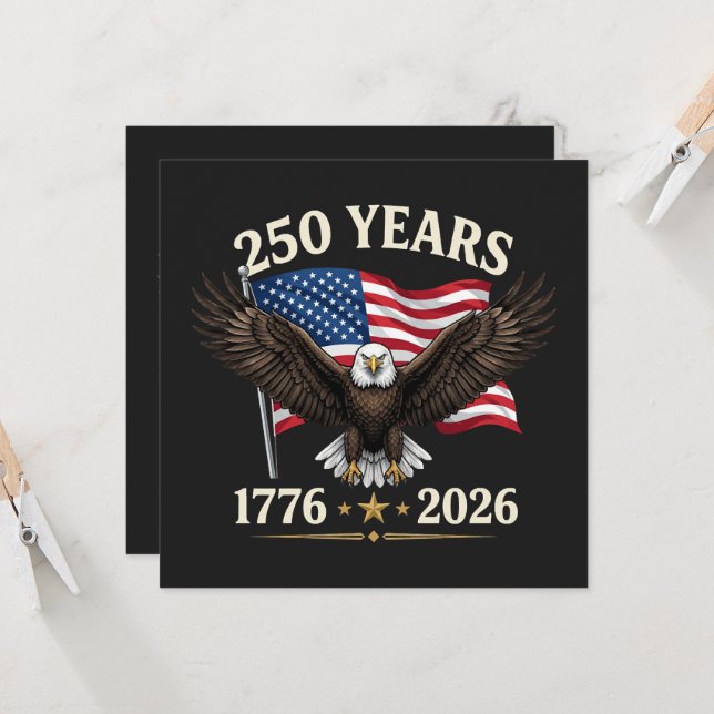 250. Jubiläum USA (Vorderseite/Rückseite Beispiel)