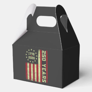 250. Jubiläum USA-Flagge Geschenkschachtel
