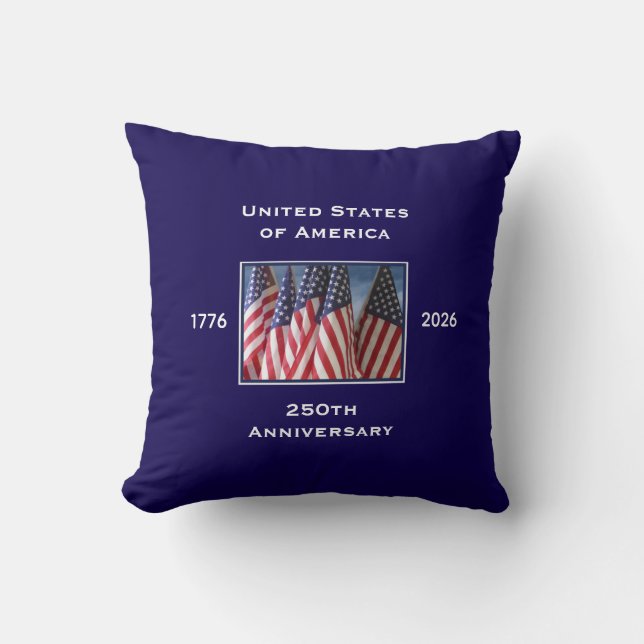 250. Jubiläum USA Patriotic Kissen (Vorderseite)
