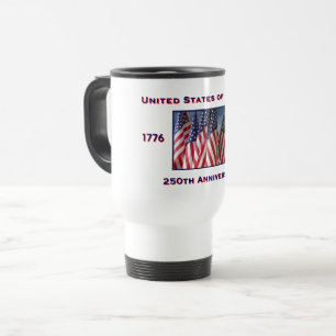 250. Jubiläum USA Patriotic Reisebecher