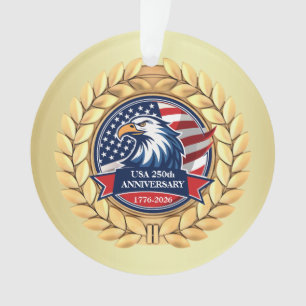 250. Jubiläum USA Patriotisch 1776–2026 Ornament